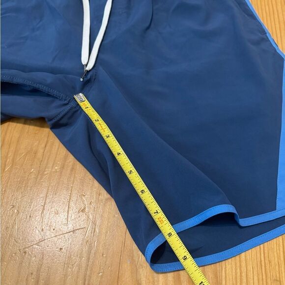 FAIR HARBOR The Anchor Navy Blue Swim Trunks Board Shorts Men’s SIZE LRG - Picture 7 of 10